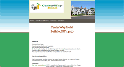 Desktop Screenshot of centerwayhotel.com